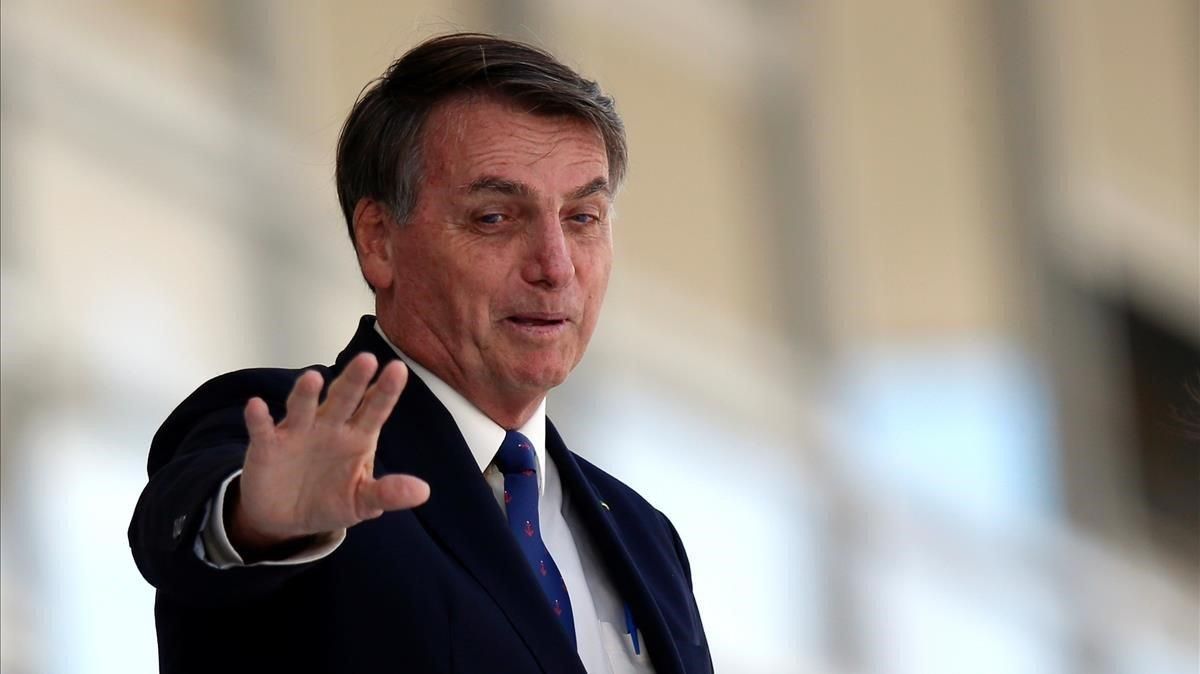 El presidente de Brasil, Jair Bolsonaro. El presidente de Brasil, Jair Bolsonaro.