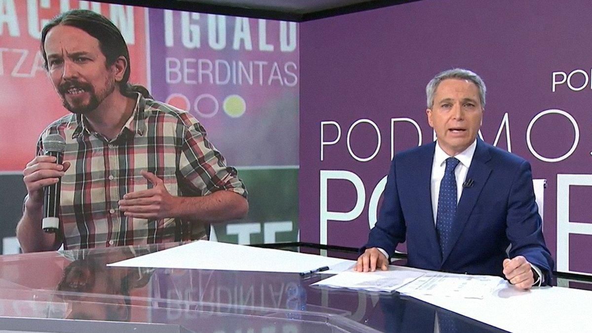 Vicente Vallés lanza un nuevo dardo a Pablo Iglesias Vicente Vallés lanza un nuevo dardo a Pablo Iglesias