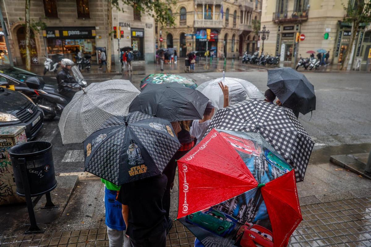 Xàfecs i mal temps: avís per pluges intenses a gran part de Catalunya