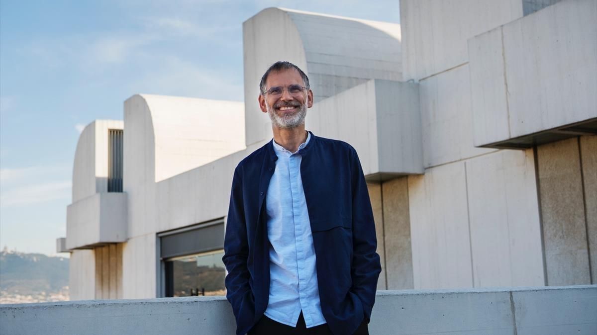 Marko Daniel, director de la Fundació Joan Miró, en el exterior del museo de Montjuïc. Marko Daniel, director de la Fundació Joan Miró, en el exterior del museo de Montjuïc.