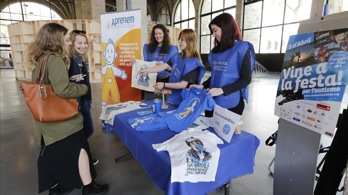 Actitivades para concienciar sobre el autismo en el Museu Maritim. Actitivades para concienciar sobre el autismo en el Museu Maritim.