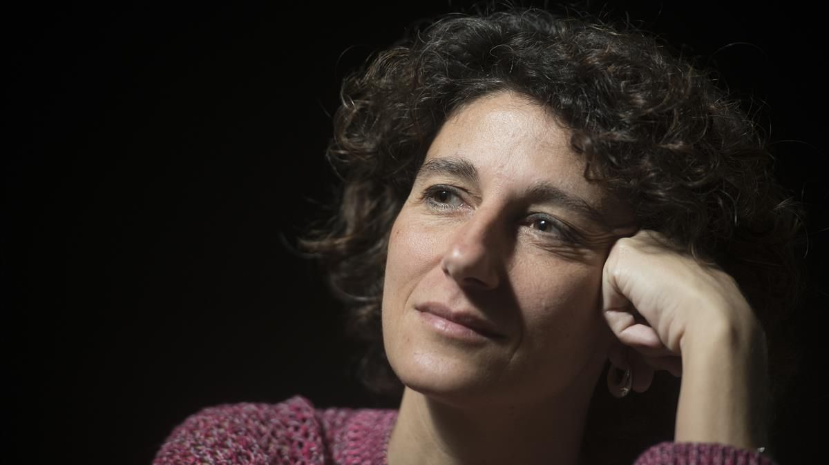 La filósofa Marina Garcés, el pasado lunes. La filósofa Marina Garcés, el pasado lunes.