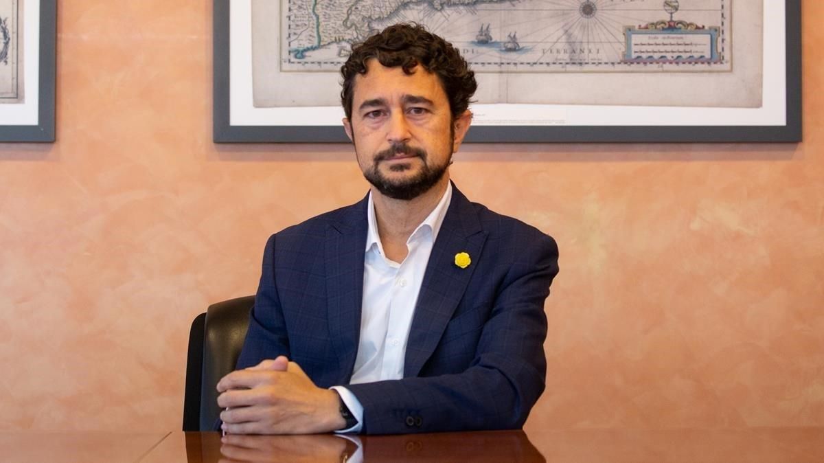 El Conseller de Territori i Sostenibilitat de la Generalitat, Damia Calvet. El Conseller de Territori i Sostenibilitat de la Generalitat, Damia Calvet.