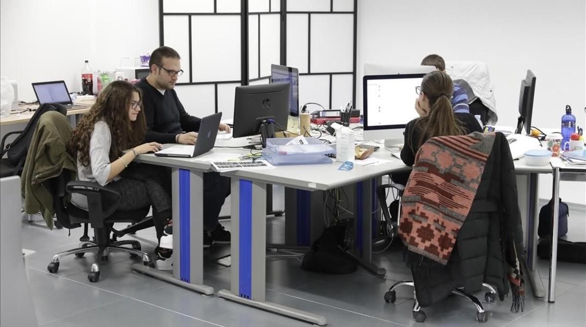 Oficinas de la empresa HeyGo, en Sant Cugat del Vallès. Oficinas de la empresa HeyGo, en Sant Cugat del Vallès.
