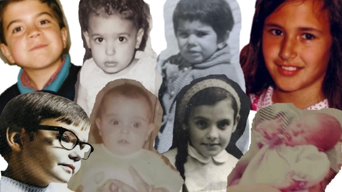 Los candidatos al 14-F, cuando eran pequeños Los candidatos al 14-F, cuando eran pequeños