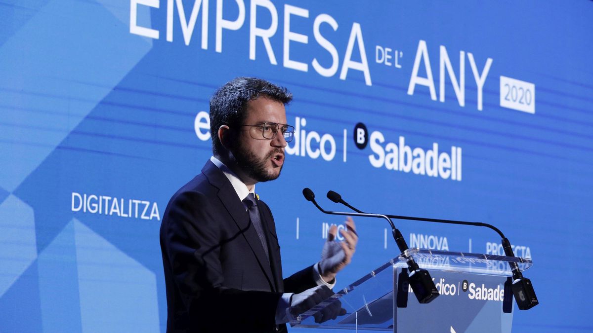 Intervenció del Molt Hble. President de la Generalitat de Catalunya, Sr. Pere Aragonès Intervenció del Molt Hble. President de la Generalitat de Catalunya, Sr. Pere Aragonès