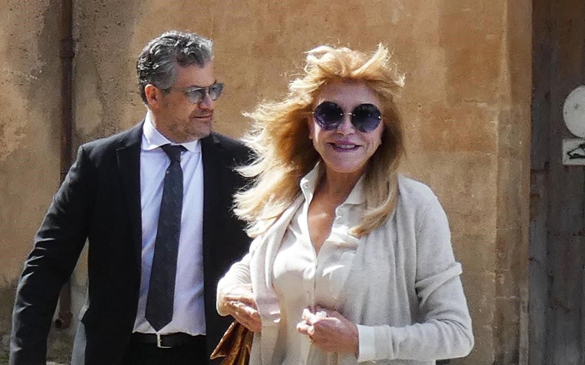 Tita Cervera, el pasado marzo en Sant Feliu de Guixols. Tita Cervera, el pasado marzo en Sant Feliu de Guixols.