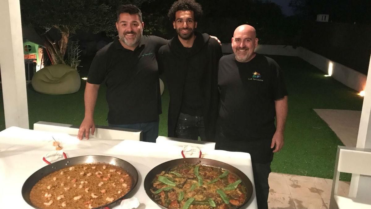Salah es recupera a Benicàssim menjant paella Salah es recupera a Benicàssim menjant paella