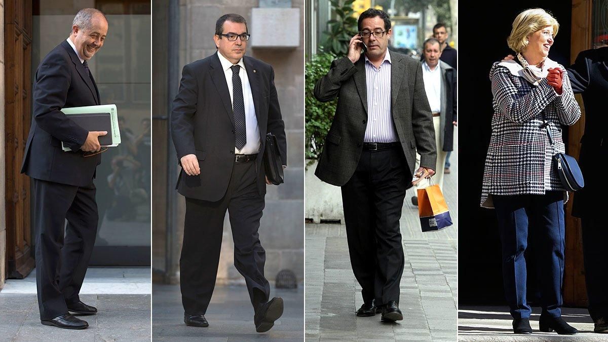 El fiscal acusa de blanqueo a cuatro 'exconsellers' de CDC El fiscal acusa de blanqueo a cuatro 'exconsellers' de CDC