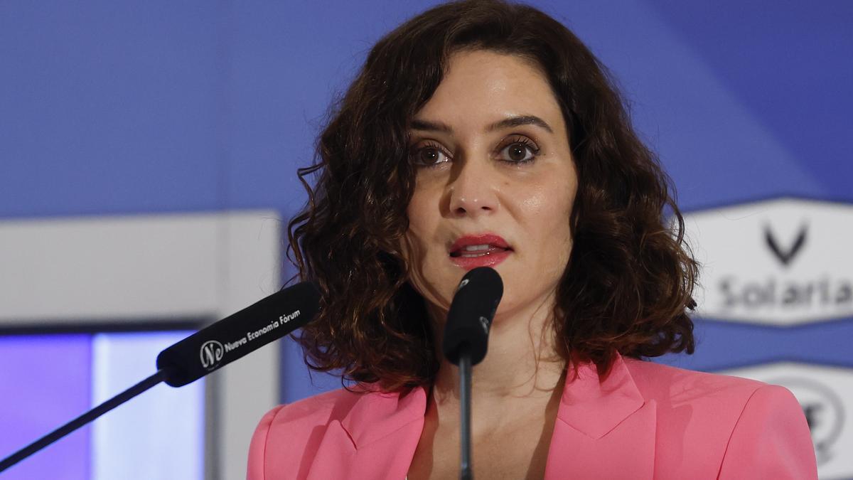 Comunidad de Madrid |  Ayuso lanza para los votantes de Vox: «Es Sánchez o España»