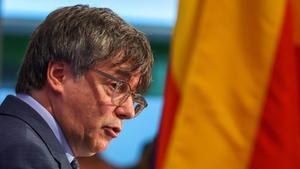  Carles Puigdemont, el pasado lunes en Bruselas.   