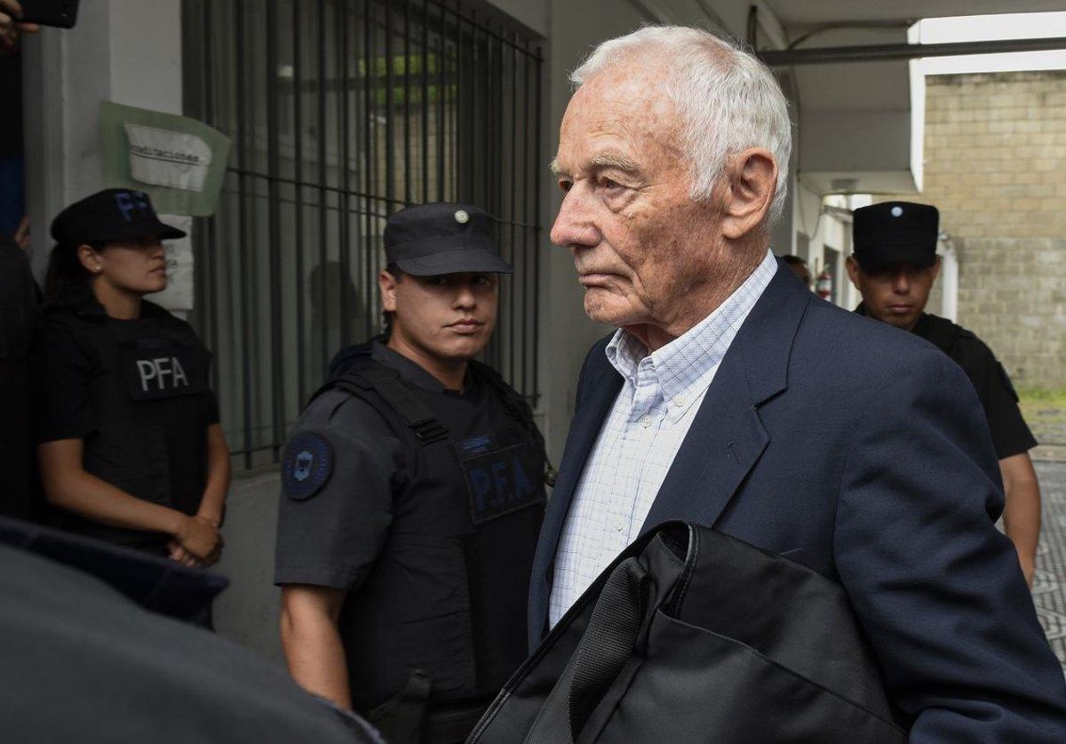 Former Ford Motor Co executive Pedro Muller leaves a courthouse after he was sentenced to 10 years for crimes against humanity committed against 24 Argentine union workers during the country s 1976-1983 military dictatorship in Buenos Aires Argentina. AP Photo Gustavo Garello Former Ford Motor Co executive Pedro Muller leaves a courthouse after he was sentenced to 10 years for crimes against humanity committed against 24 Argentine union workers during the country s 1976-1983 military dictatorship in Buenos Aires Argentina. AP Photo Gustavo Garello