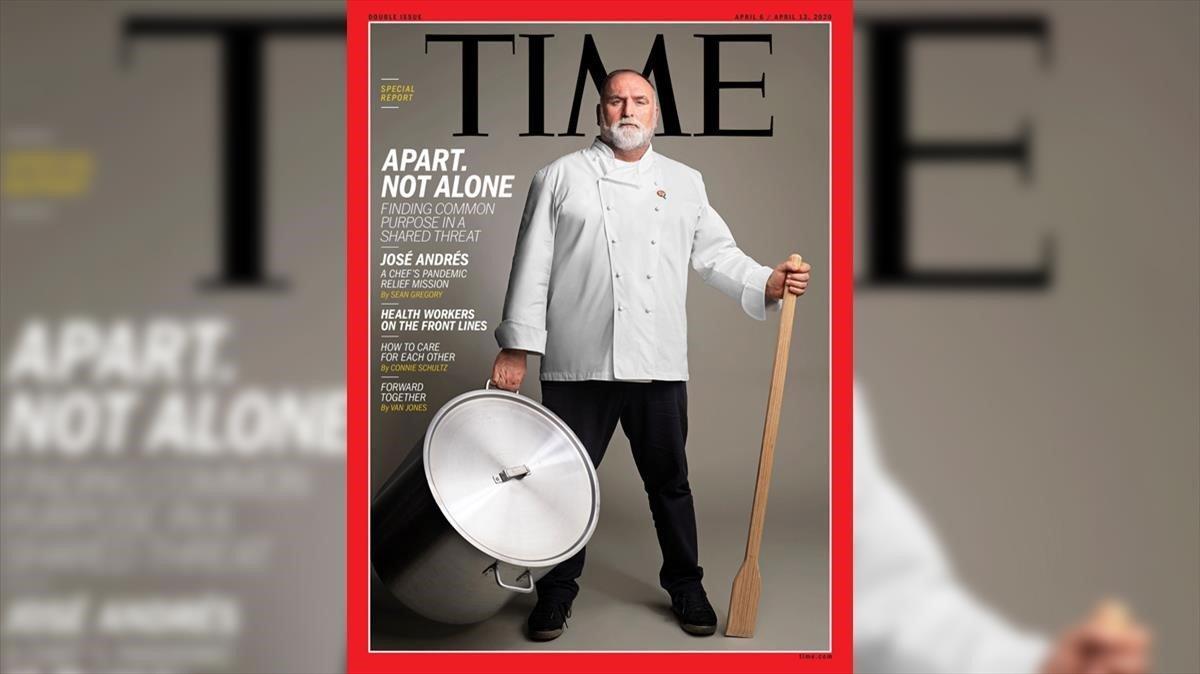 José Andrés, portada de 'Time' per la seva ajuda en la crisi del coronavirus