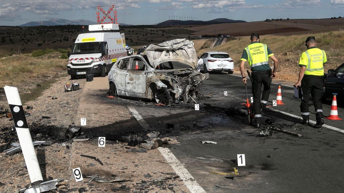 Dos fallecidos en una accidente en la N-122 en Soria Dos fallecidos en una accidente en la N-122 en Soria