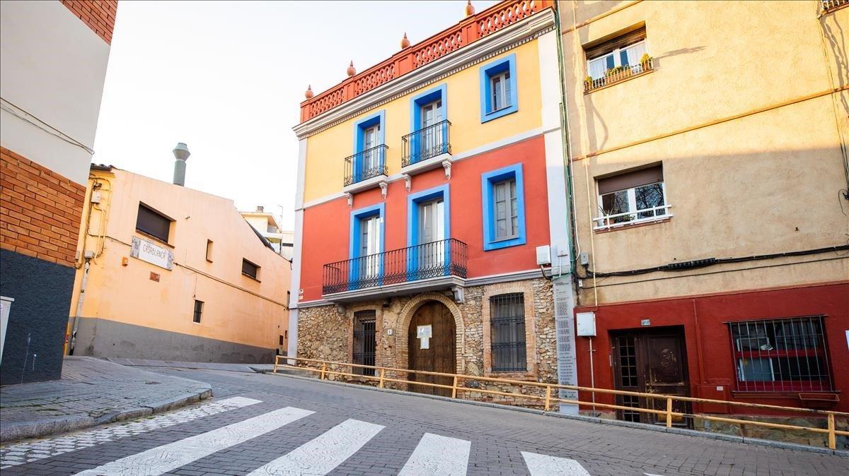 El edificio del Museo del Cómic de Sant Cugat. 