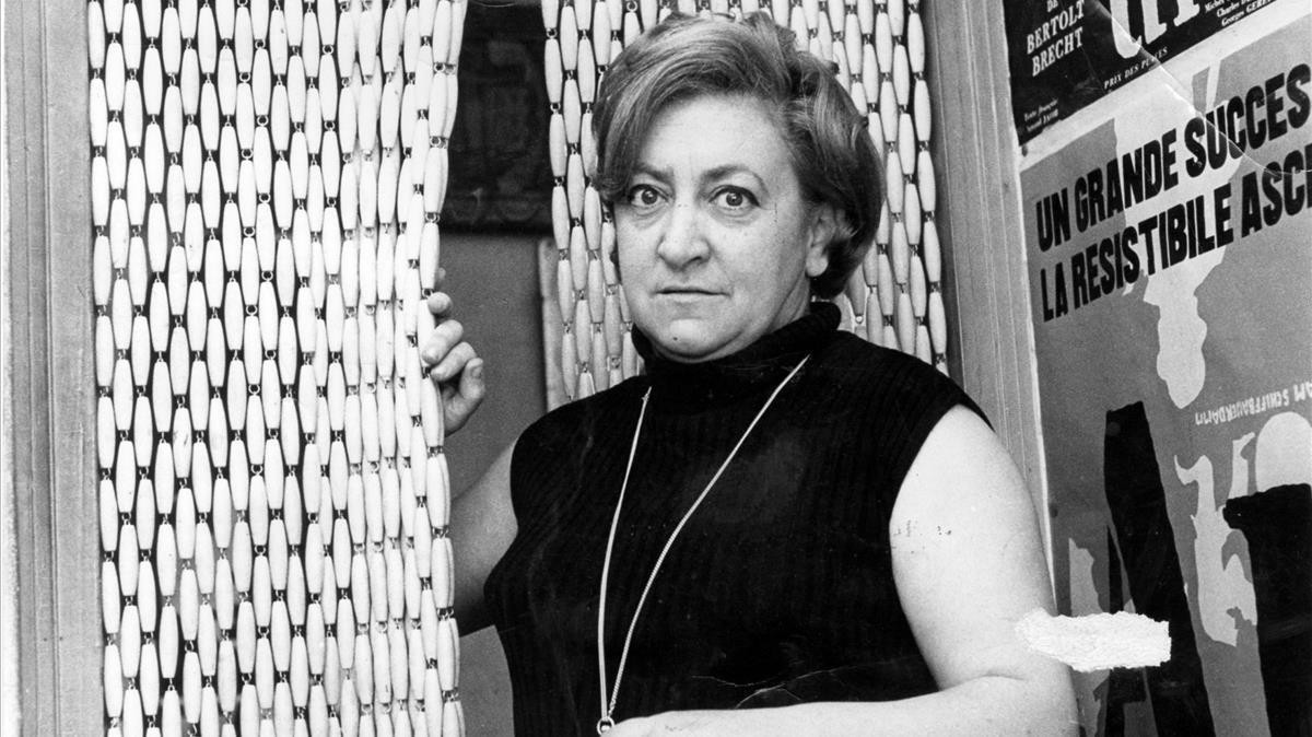Maria Aurèlia Capmany, en una imagen de 1976.