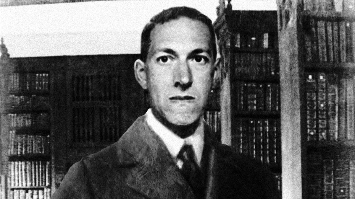 El escritor de terror H. P. Lovecraft.