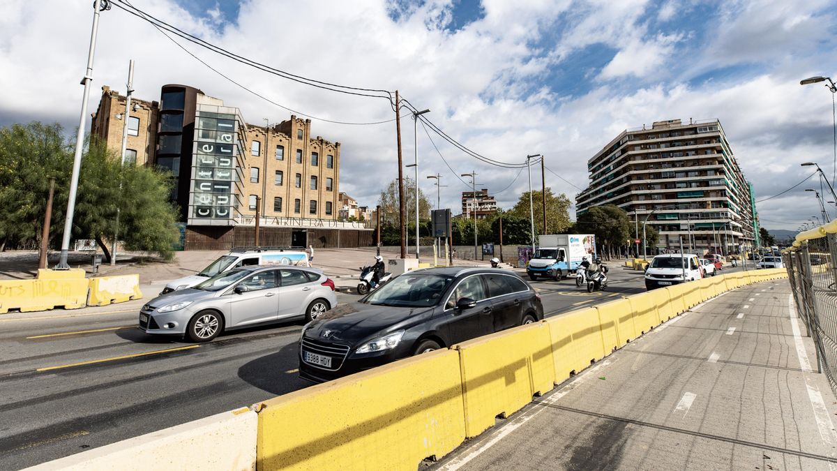 La Gran Via a su paso por La Farinera, lugar en el que está prevista la concentración de este sábado. La Gran Via a su paso por La Farinera, lugar en el que está prevista la concentración de este sábado.