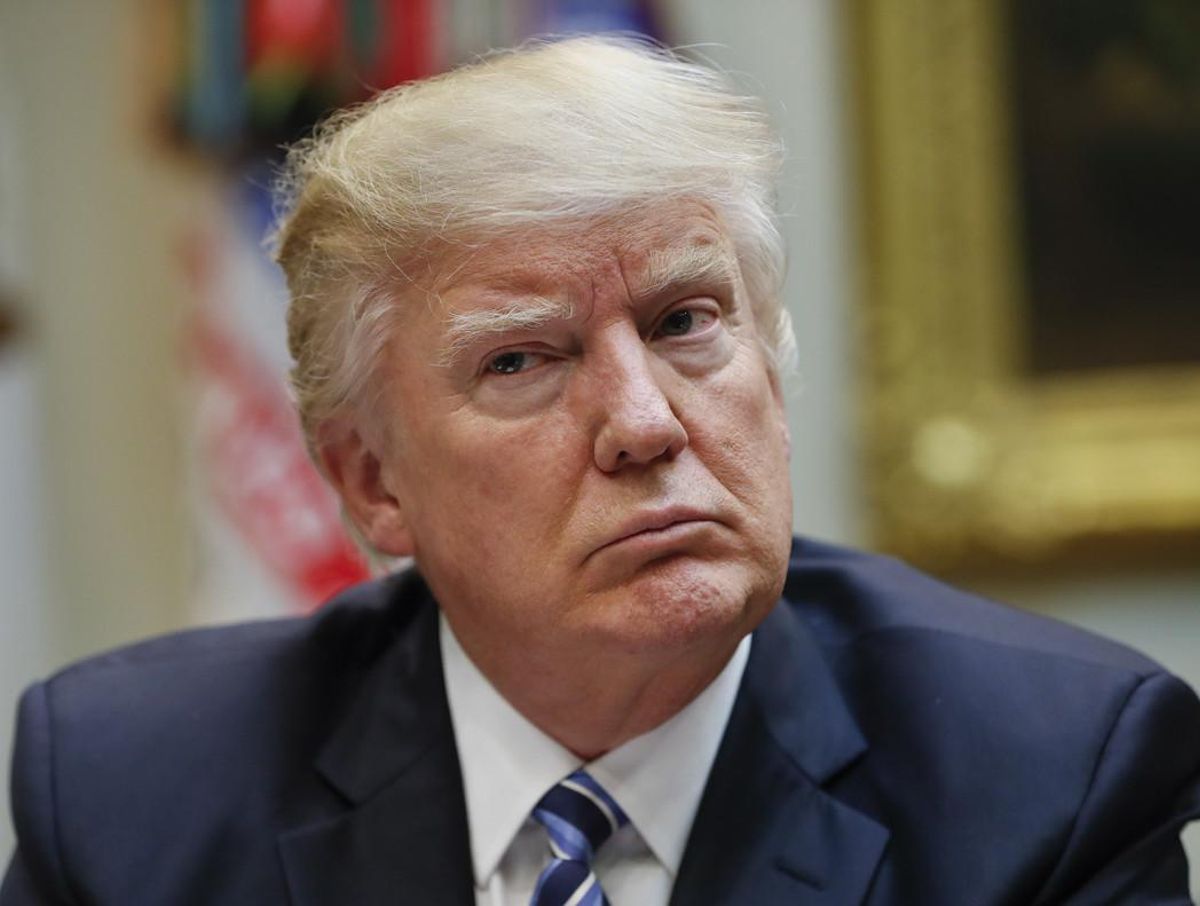 Donald Trump, durante una reunión sobre sanidad, la semana pasada en la Casa Blanca. Donald Trump, durante una reunión sobre sanidad, la semana pasada en la Casa Blanca.
