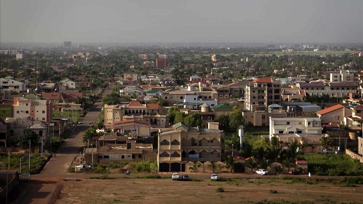 Vista general de Uagadugú, capital de Burkina Faso.