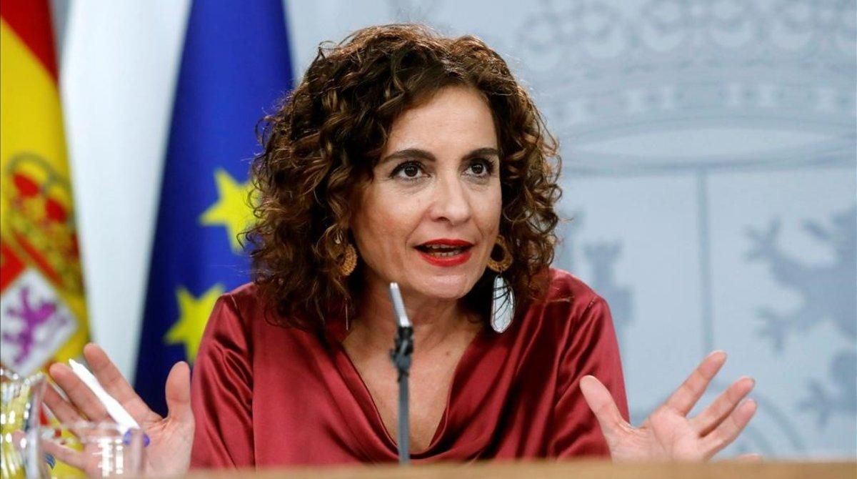 La ministra de Hacienda y portavoz del Ejecutivo, María Jesús Montero. La ministra de Hacienda y portavoz del Ejecutivo, María Jesús Montero.