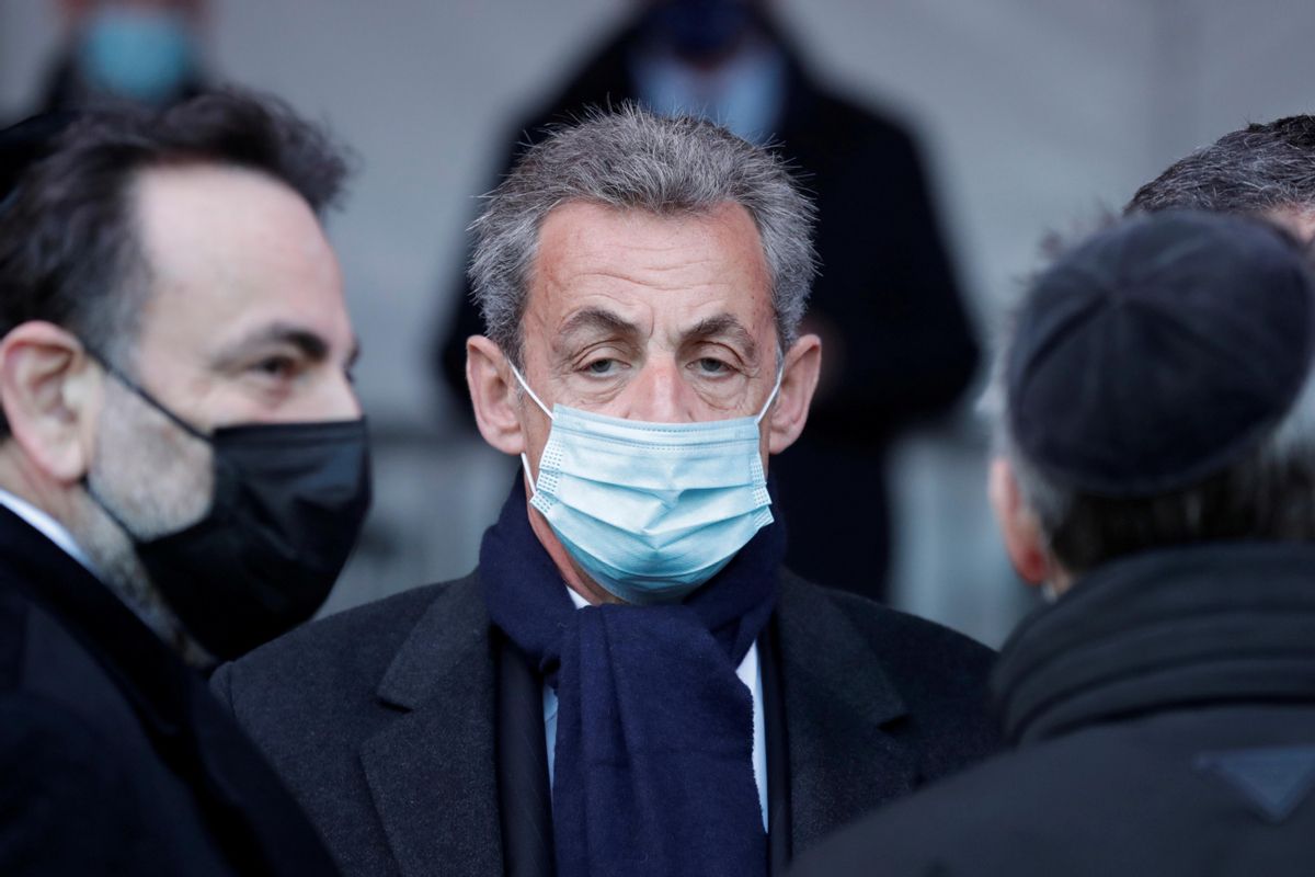 El expresidente francés Nicolas Sarkozy, el pasado 11 de marzo en París. El expresidente francés Nicolas Sarkozy, el pasado 11 de marzo en París.