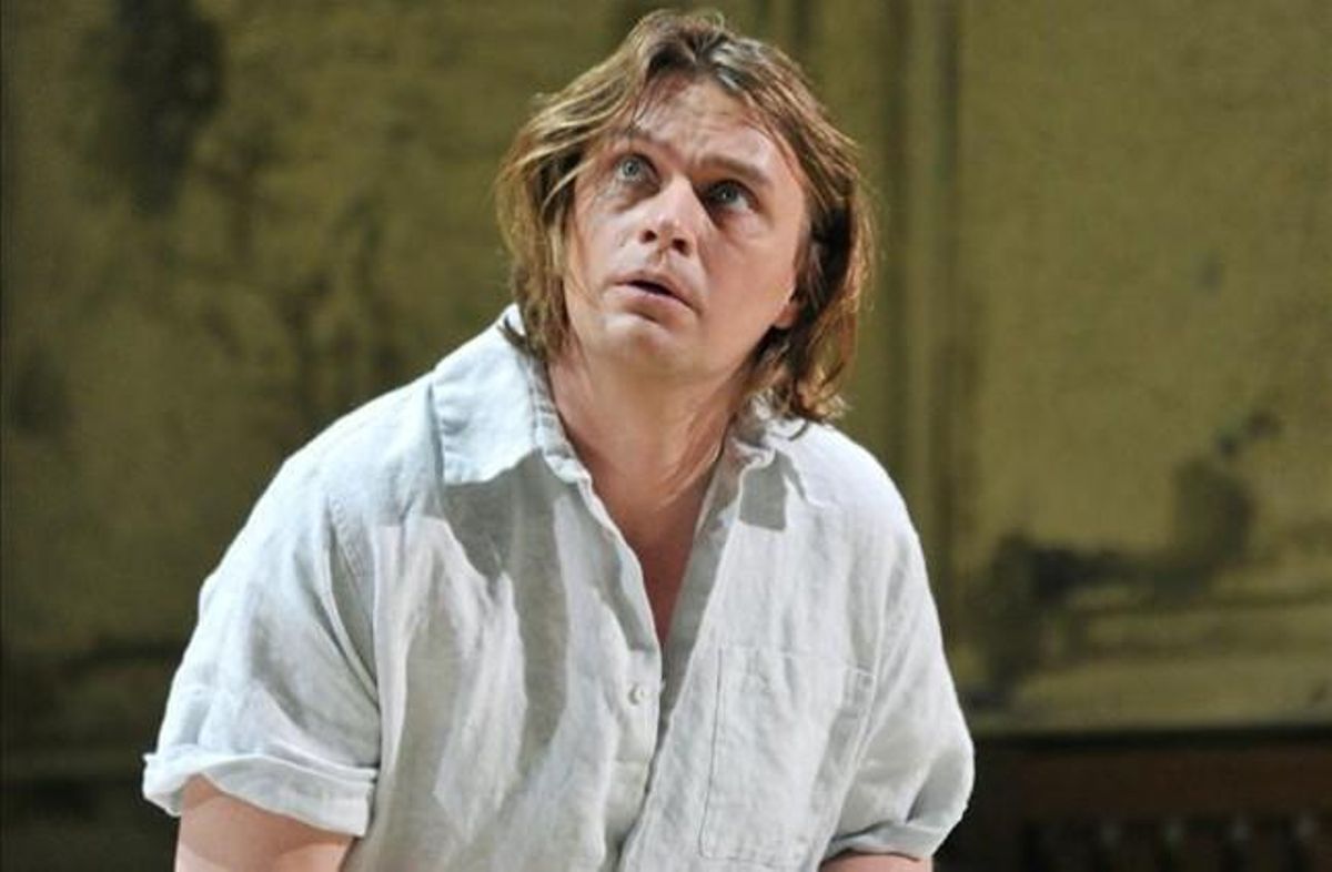 Klaus Florian Vogt interpretando ’Parfisal’ en el Liceu la temporada pasada. Klaus Florian Vogt interpretando ’Parfisal’ en el Liceu la temporada pasada.
