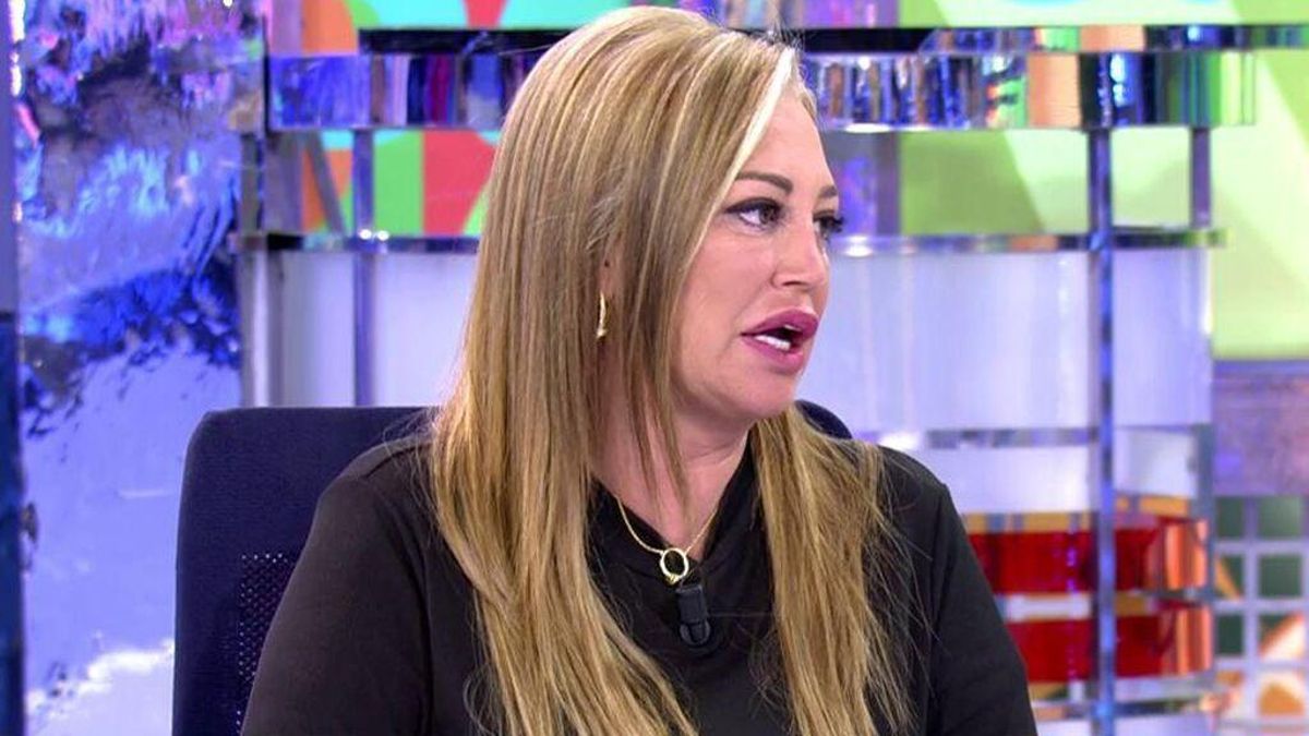 Belén Esteban ayer en ’Sálvame’ Belén Esteban ayer en ’Sálvame’
