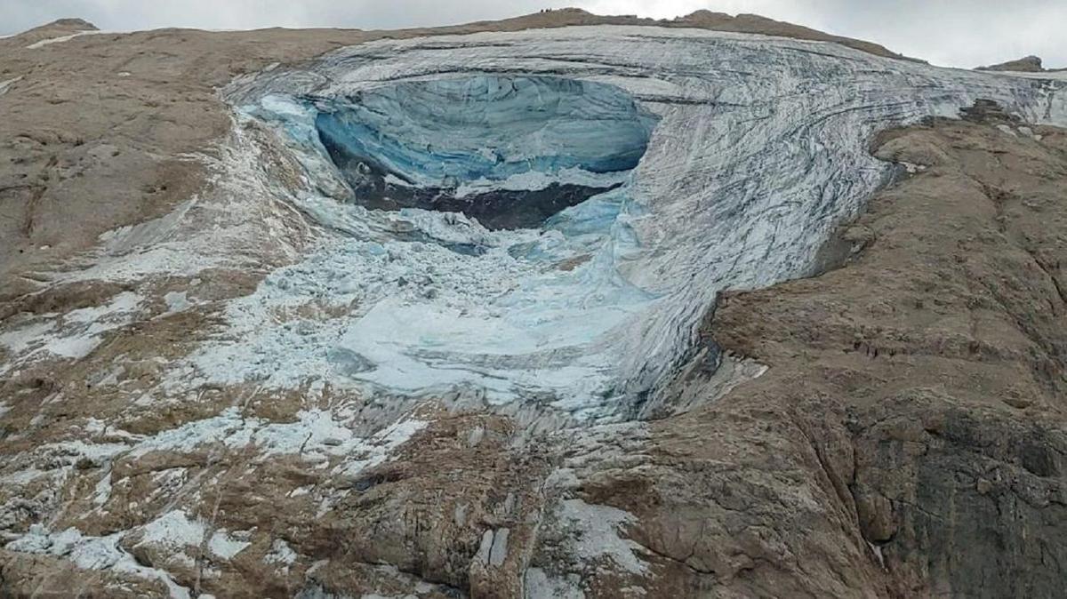 Tragedia en los Alpes: así se ha derrumbado el glaciar por el cambio climático