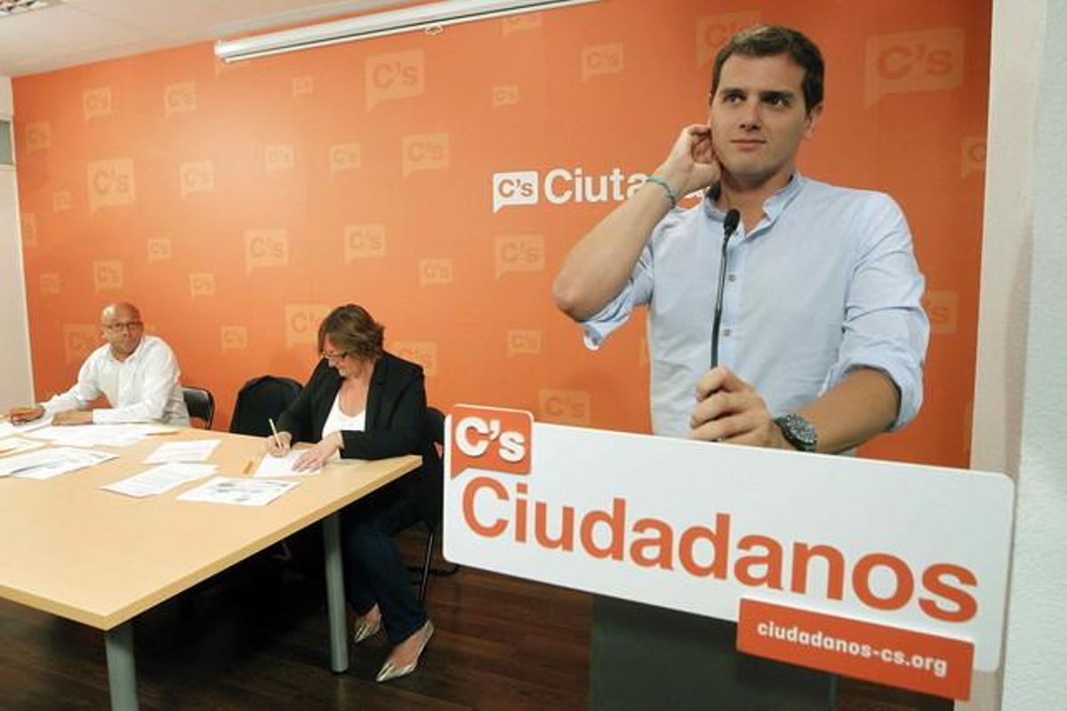 Albert Rivera, durante el consejo general de Ciudadanos, el pasado 20 de junio en Barcelona. Albert Rivera, durante el consejo general de Ciudadanos, el pasado 20 de junio en Barcelona.