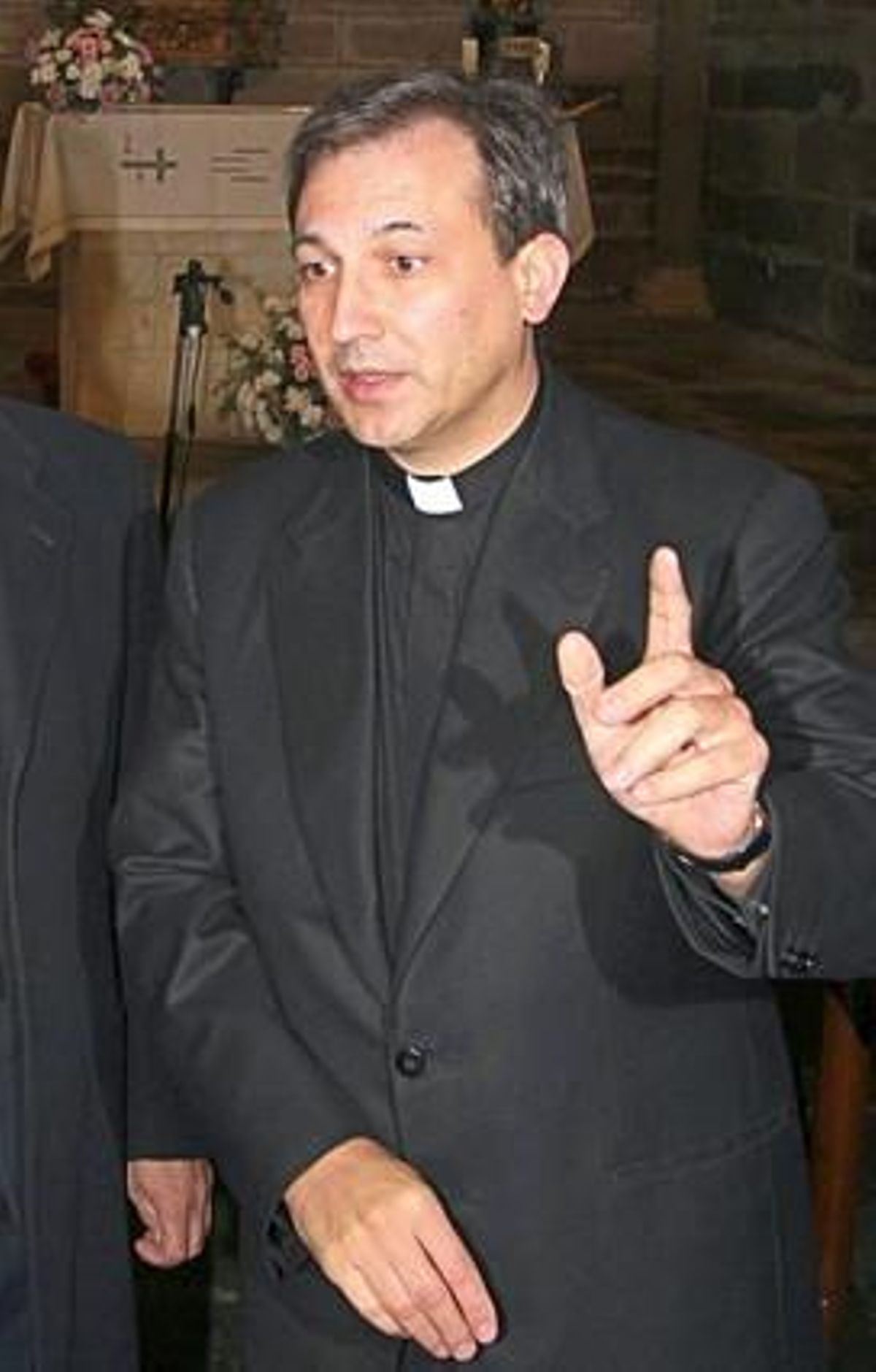 El monseñor riojano Lucio Ángel Vallejo Balda, detenido este lunes, en una imagen de archivo. El monseñor riojano Lucio Ángel Vallejo Balda, detenido este lunes, en una imagen de archivo.