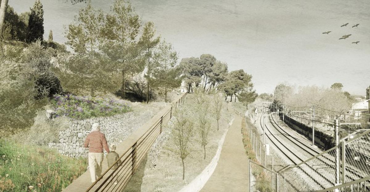 Un col·lectiu de veïns de Rubí proposa un parc de 10.000 m² a l’Escardívol