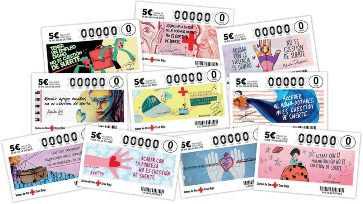 Boletos del Sorteo de Oro de la Cruz Roja 2019. Boletos del Sorteo de Oro de la Cruz Roja 2019.