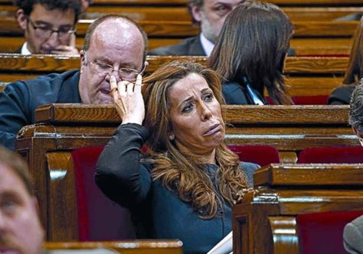 Alicia Sánchez-Camacho, el miércoles, en el Parlament. Alicia Sánchez-Camacho, el miércoles, en el Parlament.