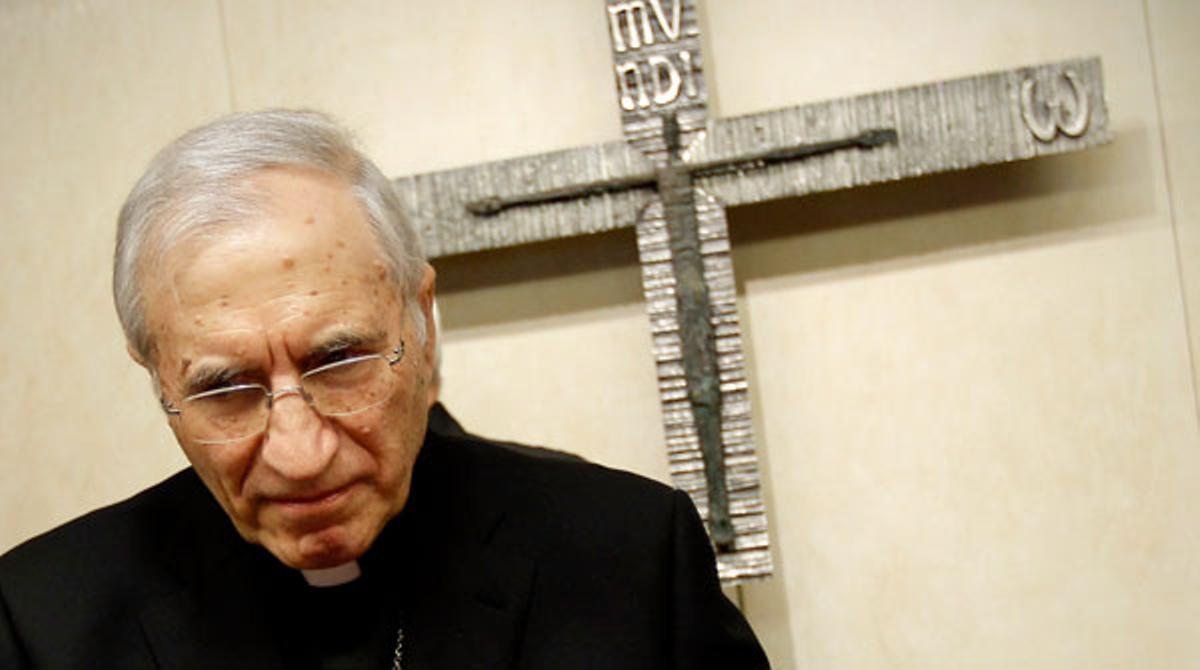 El presidente de la Conferencia Episcopal Española, el cardenal Antonio María Rouco Varela, pide cambios en leyes de aborto y matrimonio homosexual.