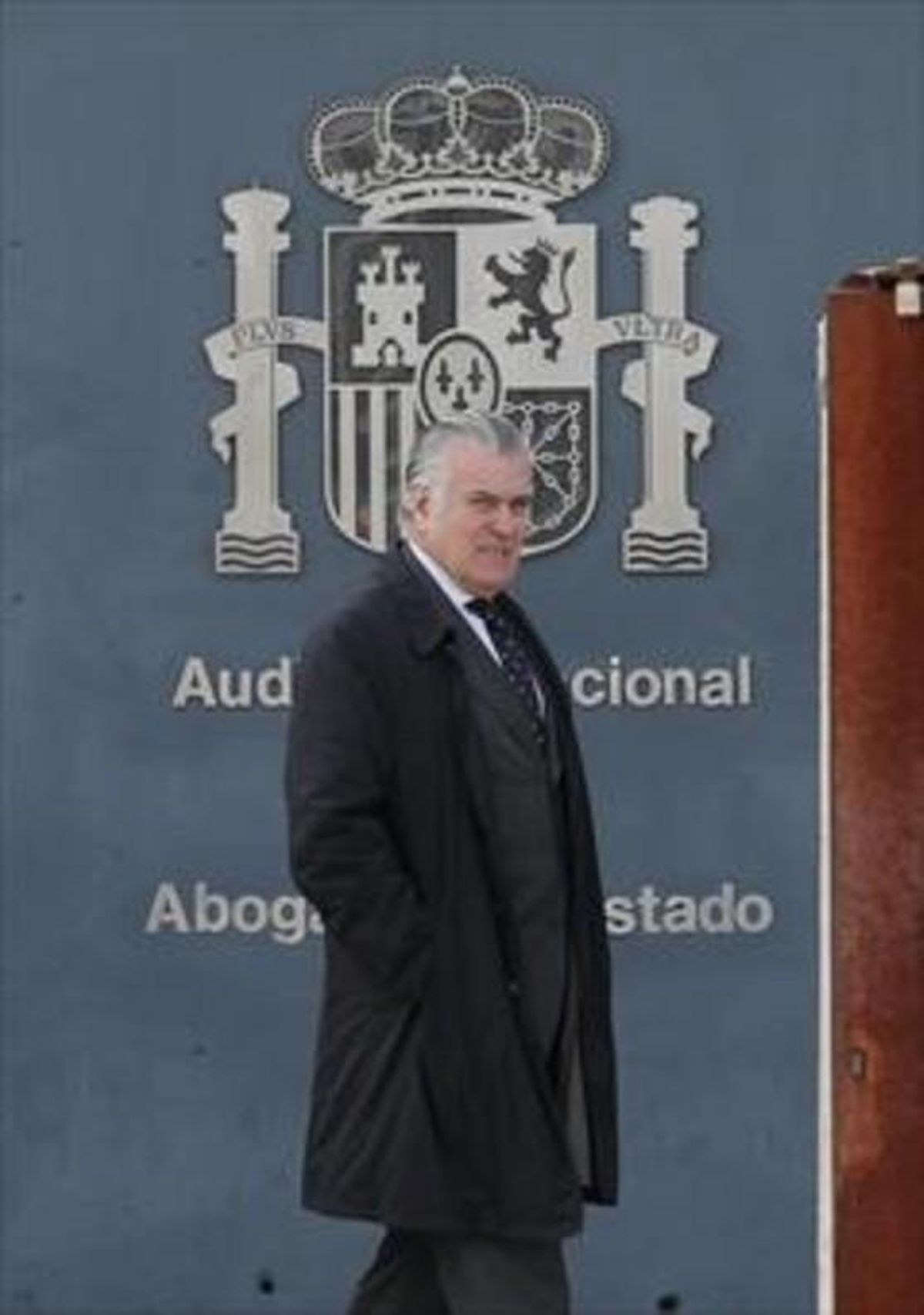 Luis Bárcenas, tras declarar en la Audiencia Nacional, ayer. Luis Bárcenas, tras declarar en la Audiencia Nacional, ayer.