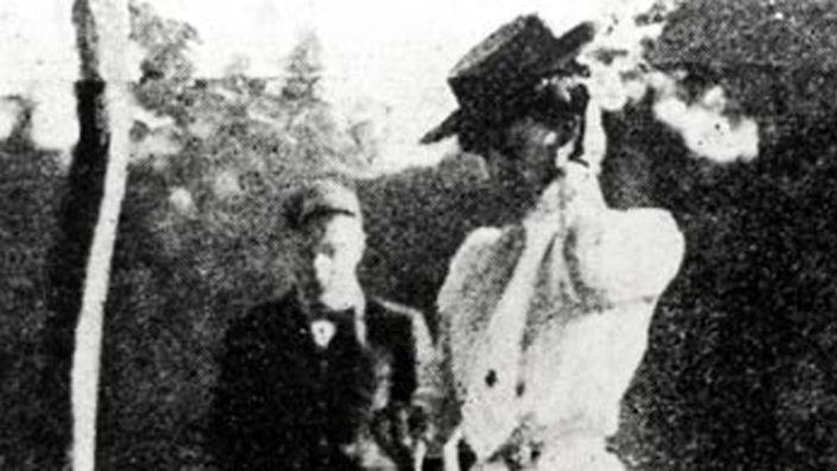 Margaret Abbott, la primera americana que ganó una medalla olímpica. Margaret Abbott, la primera americana que ganó una medalla olímpica.