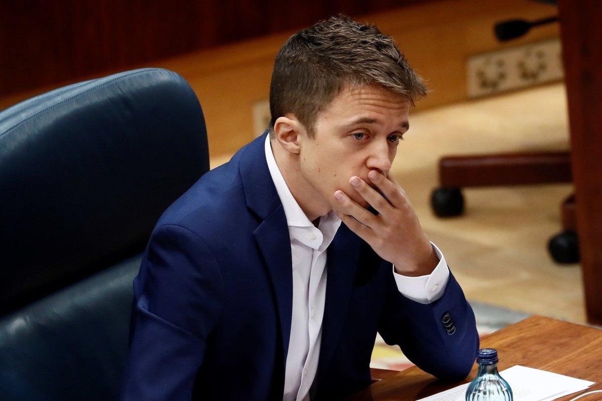 El líder de Más Madrid, Iñigo Errejón. El líder de Más Madrid, Iñigo Errejón.