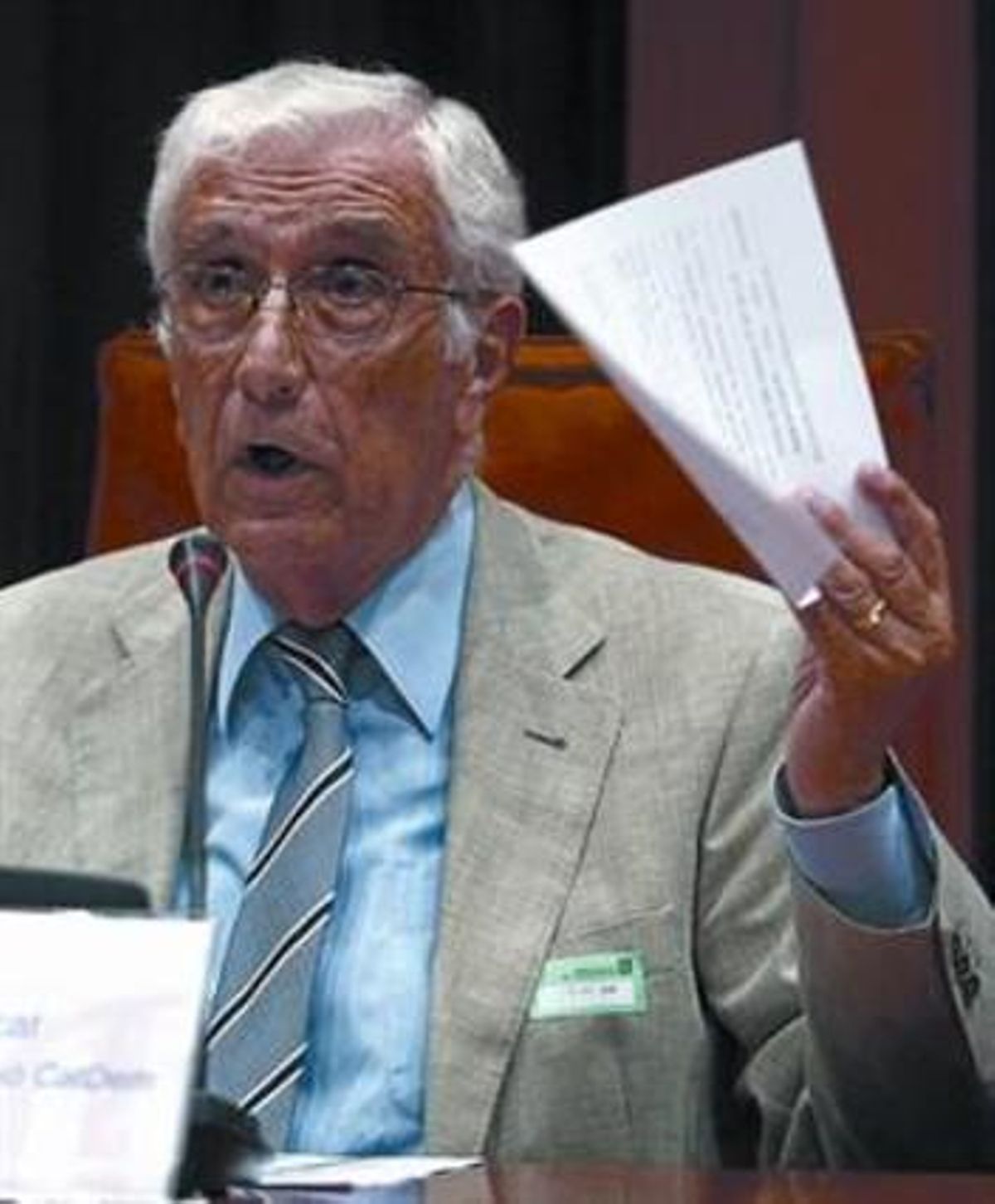 El extesorero de CDC Daniel Osácar, imputado en el ’caso Palau’. El extesorero de CDC Daniel Osácar, imputado en el ’caso Palau’.