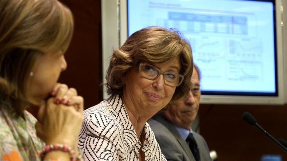 La ’consellera’ de Ensenyament, Irene Rigau, presenta el curso escolar 2015-2016. La ’consellera’ de Ensenyament, Irene Rigau, presenta el curso escolar 2015-2016.