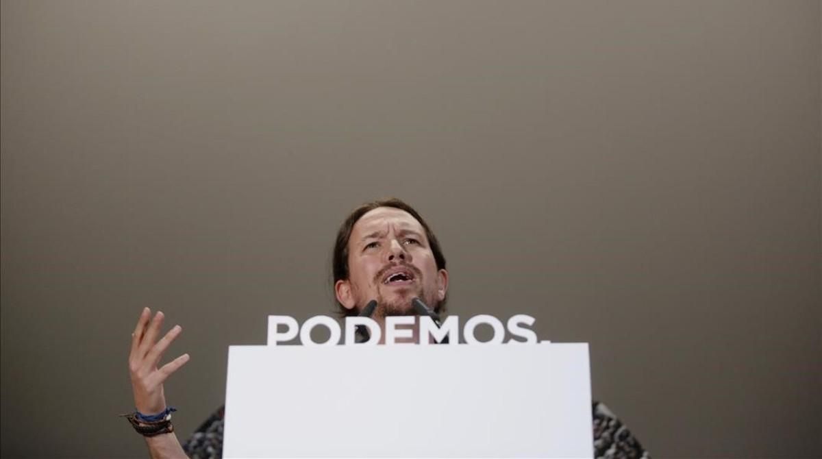 El secretario general de Podemos, Pablo Iglesias. El secretario general de Podemos, Pablo Iglesias.