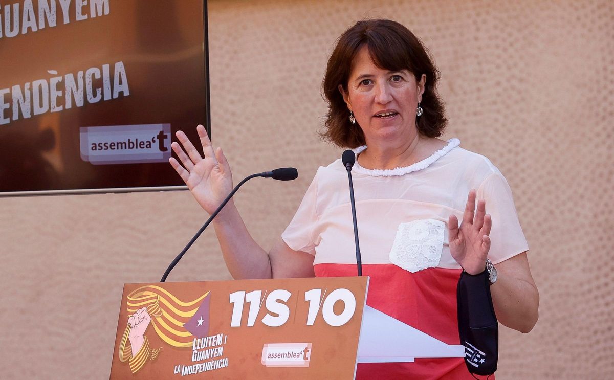 La presidenta de la ANC, Elisenda Paluzie. La presidenta de la ANC, Elisenda Paluzie.