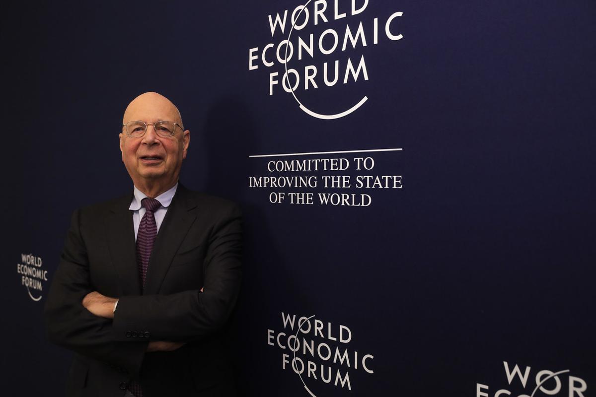 El presidente del Foro Económico Munial y del Foro de Davos, Klaus Schwab. 