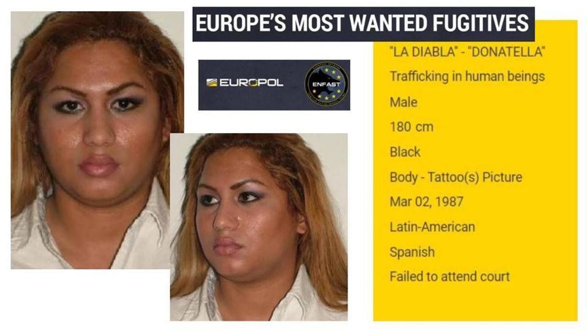 La policía detiene a La Diabla, la fugitiva más buscada de España