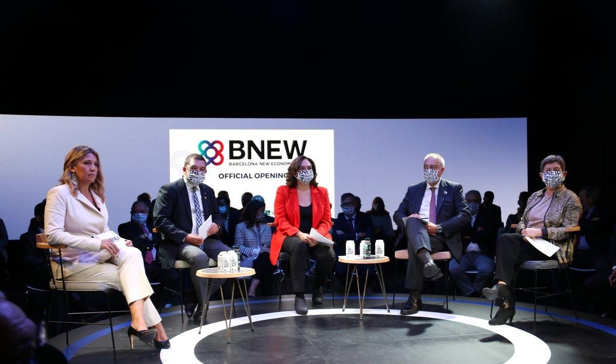 Acto de inauguración del BNEW. Acto de inauguración del BNEW.
