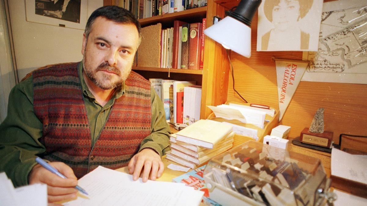 El escritor Jaume Fuster.