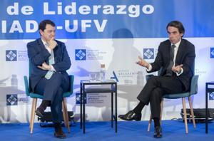 Aznar apoya a Mañueco pero no se pronuncia sobre el protocolo antiabortista