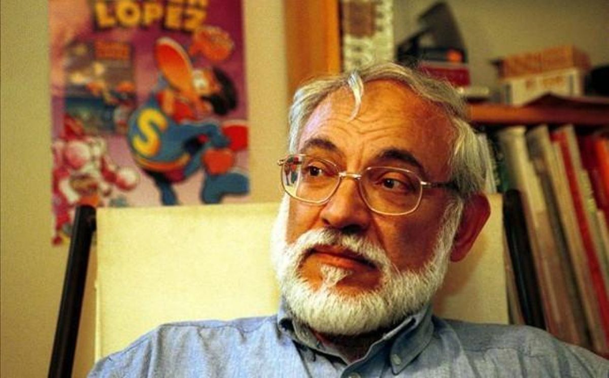 El dibujante Jan, creador de Superlópez y Pulgarcito. El dibujante Jan, creador de Superlópez y Pulgarcito.