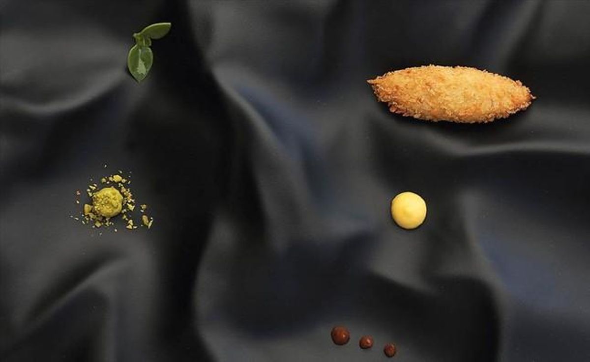 Croqueta de faisana. Croqueta de faisana.