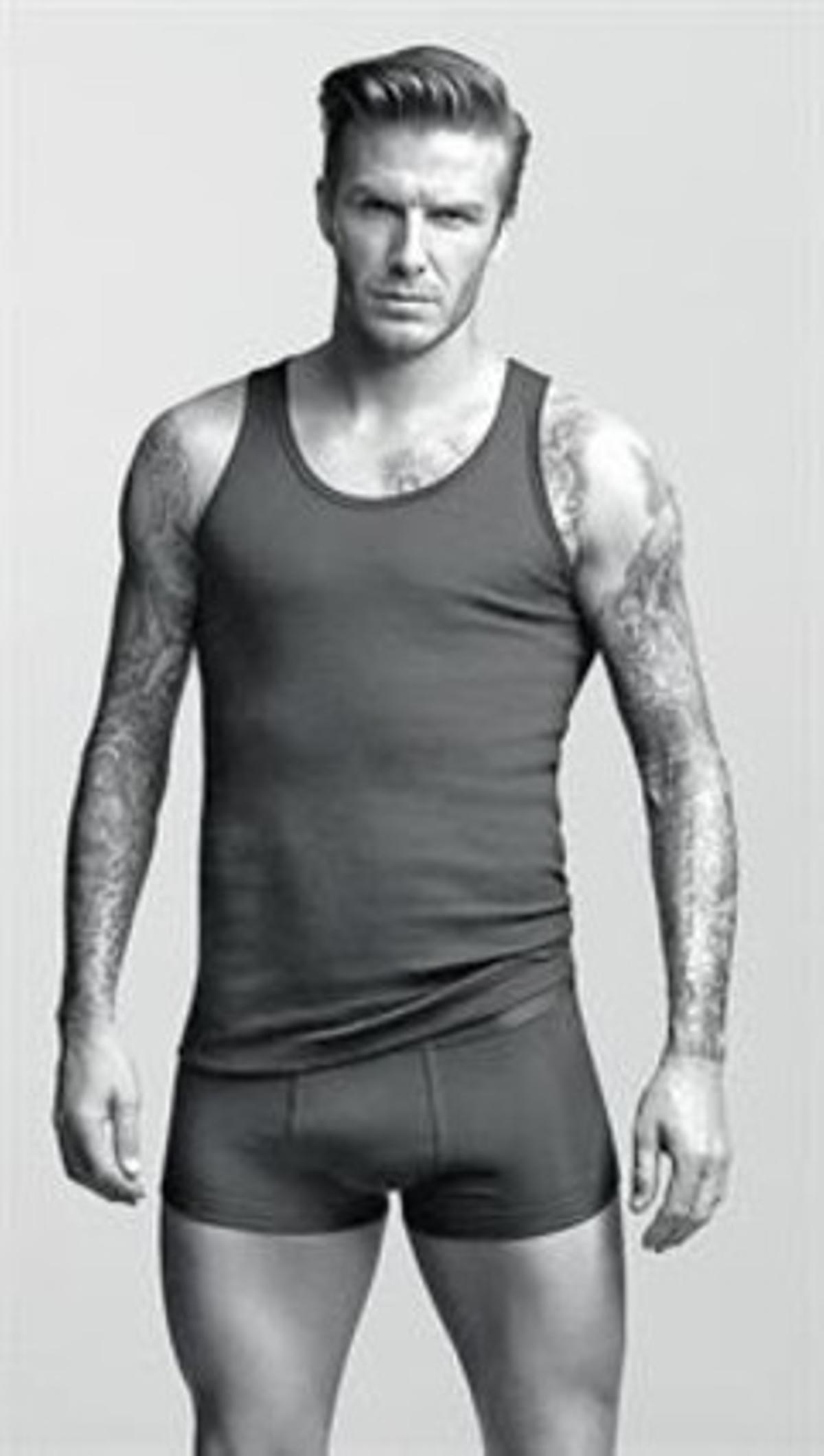 Beckham anuncia en 'boxers' que no va a París